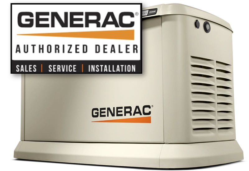 Generac certified dealer service installation charlesgton sc