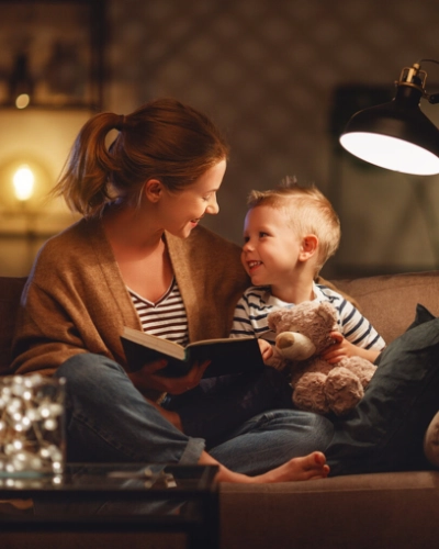 charleston mom and child generator power living room lights