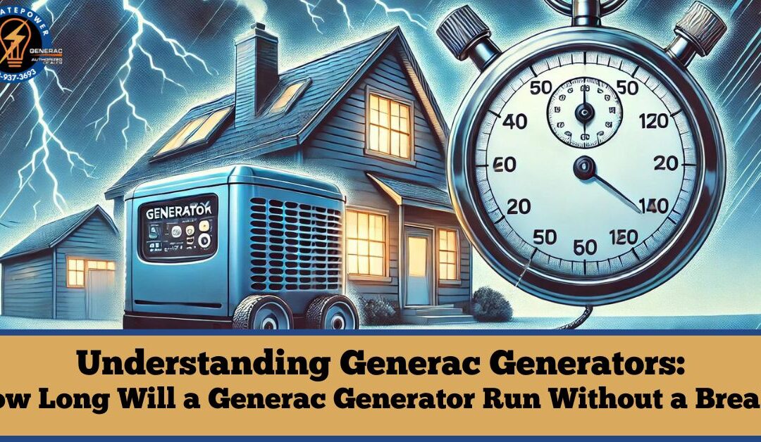 Understanding Generac Generators: How Long Will a Generac Generator Run Without a Break?