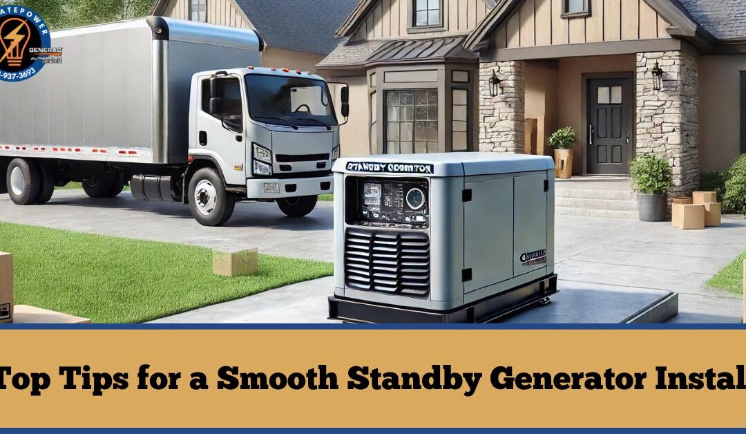 Top Tips for a Smooth Standby Generator Install