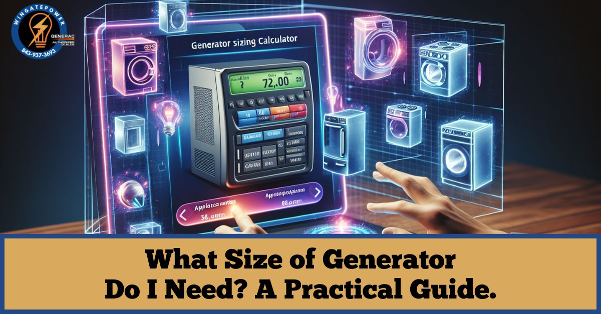 What Size of Generator Do I Need online generator calculator size