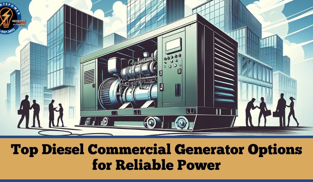 Top Diesel Commercial Generator Options for Your Business