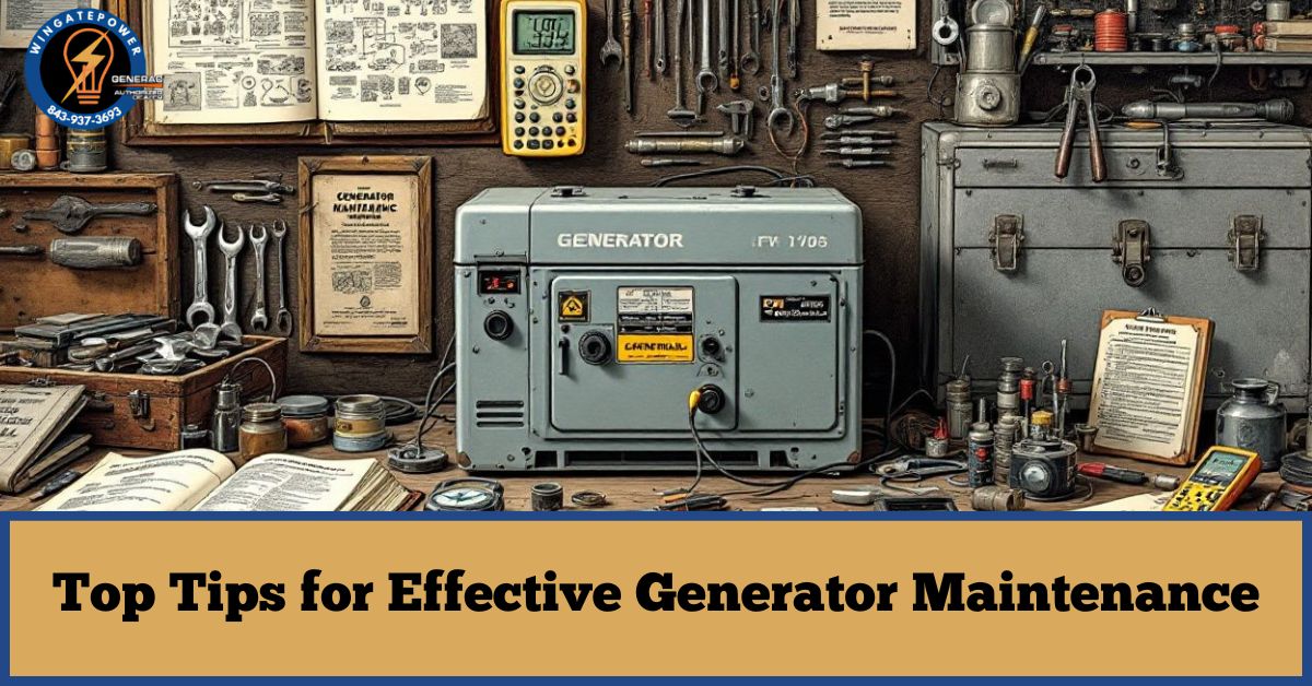 generac generator maintenance tips and plans in charleston sc home generator